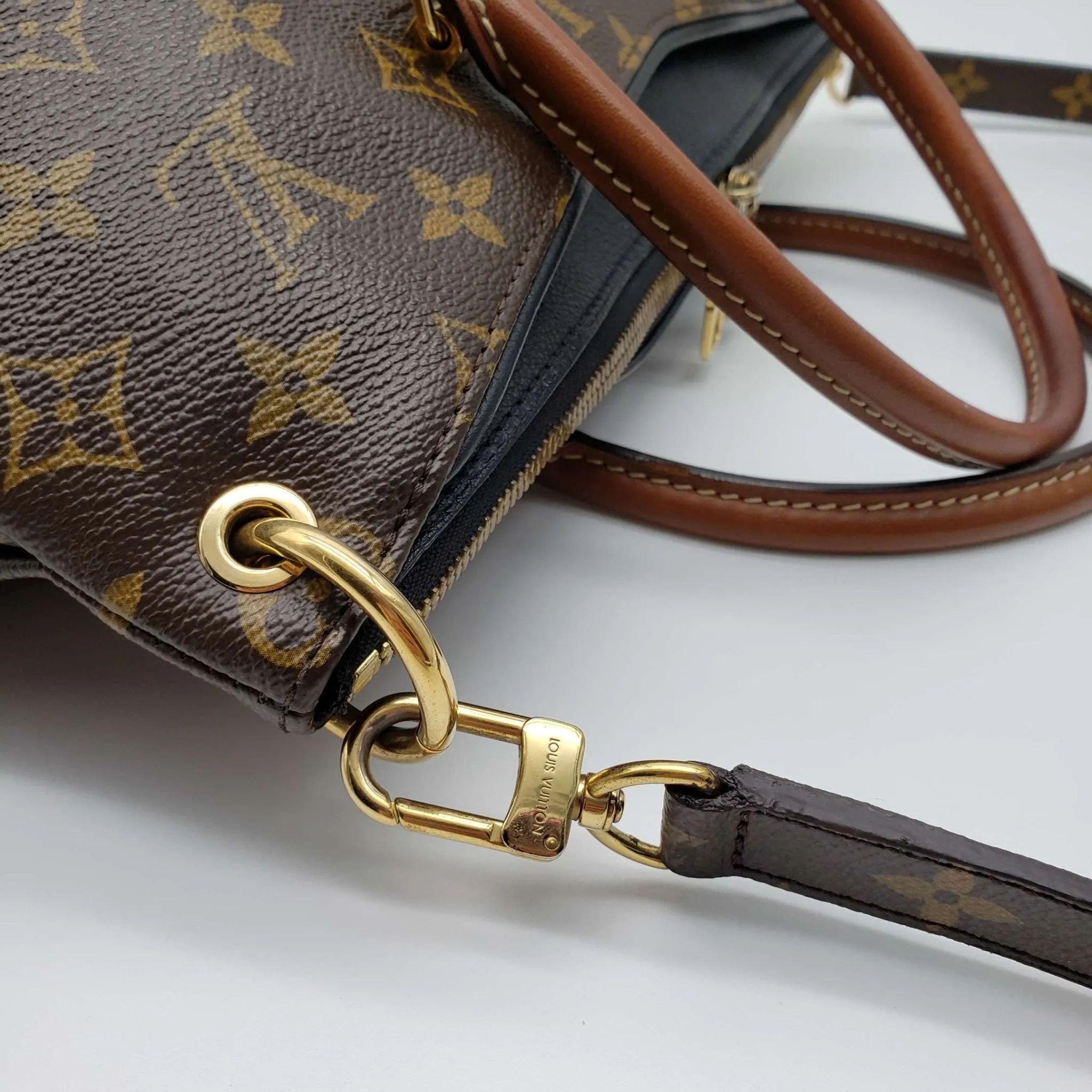 Louis Vuitton Pallas MM Monogram Shoulder Bag