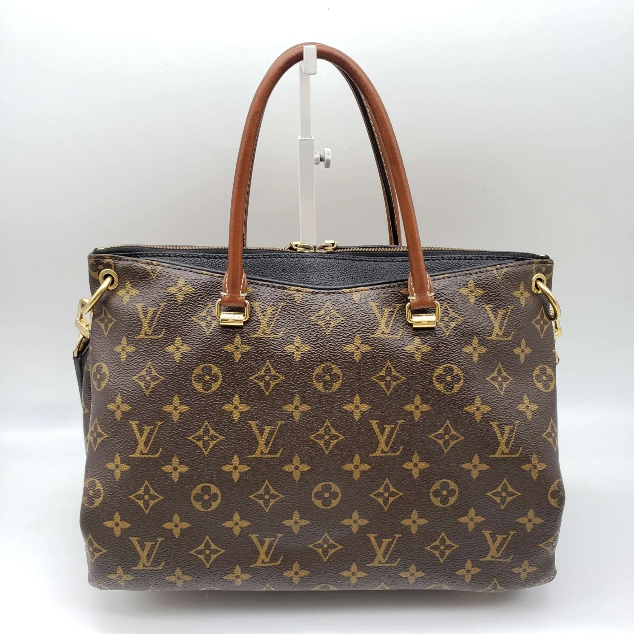 Louis Vuitton Pallas MM Monogram Shoulder Bag