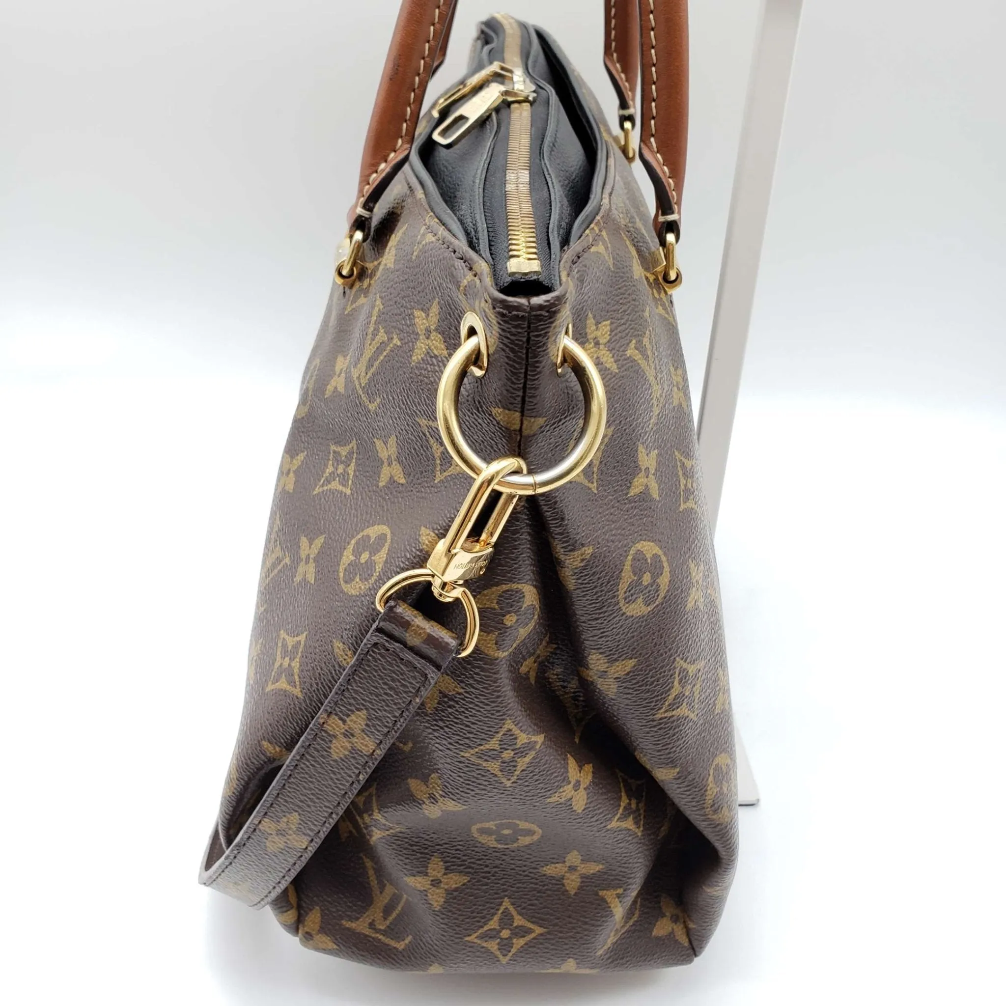 Louis Vuitton Pallas MM Monogram Shoulder Bag