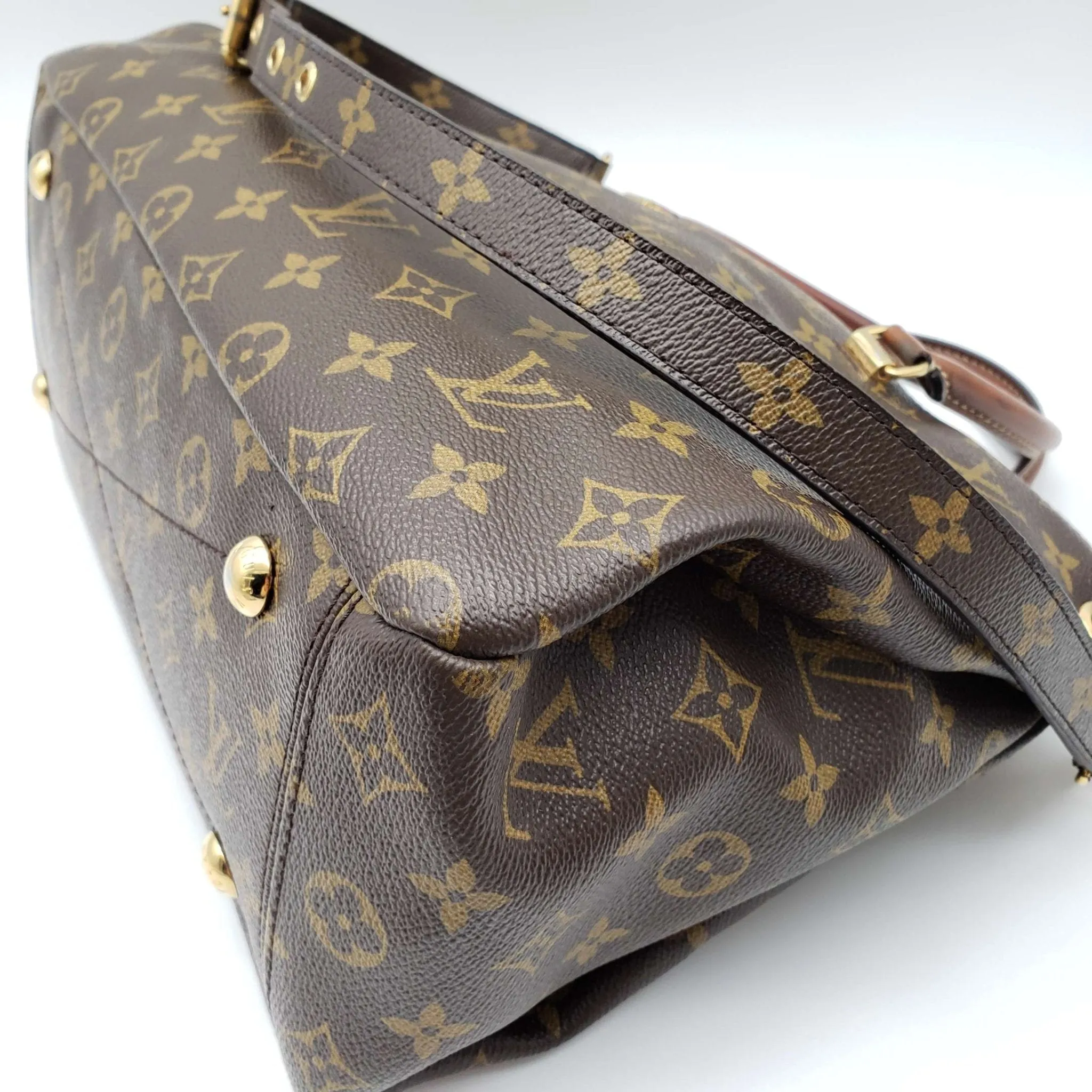 Louis Vuitton Pallas MM Monogram Shoulder Bag