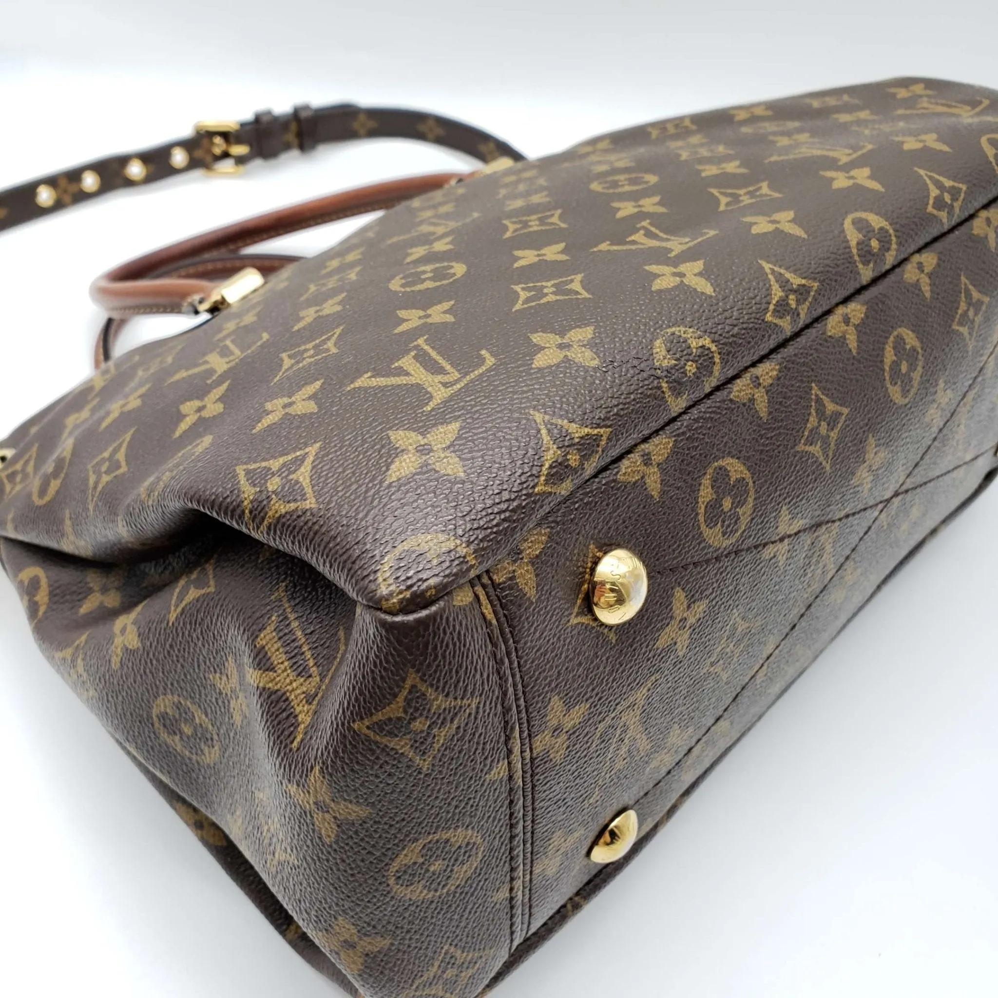 Louis Vuitton Pallas MM Monogram Shoulder Bag