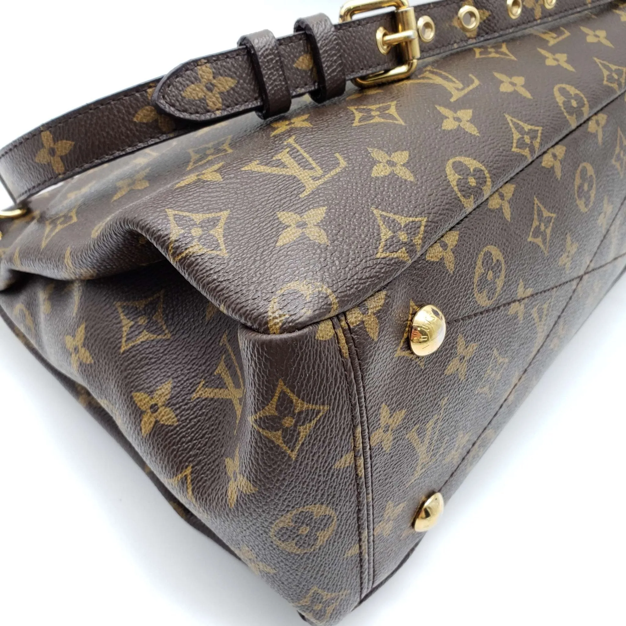 Louis Vuitton Pallas MM Monogram Shoulder Bag