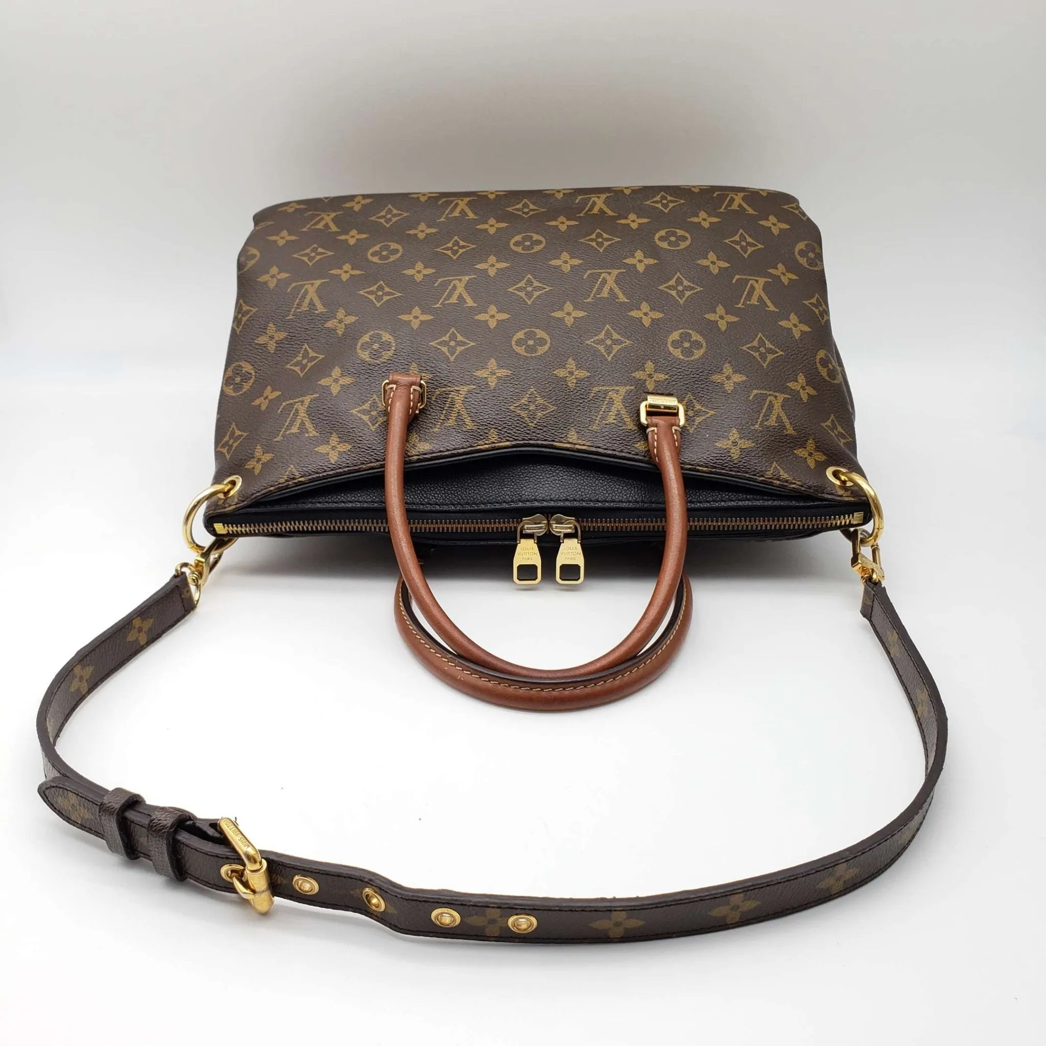 Louis Vuitton Pallas MM Monogram Shoulder Bag