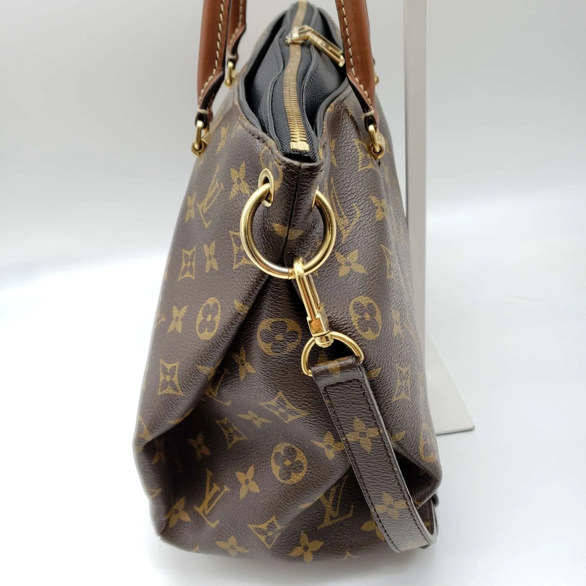 Louis Vuitton Pallas MM Monogram Shoulder Bag