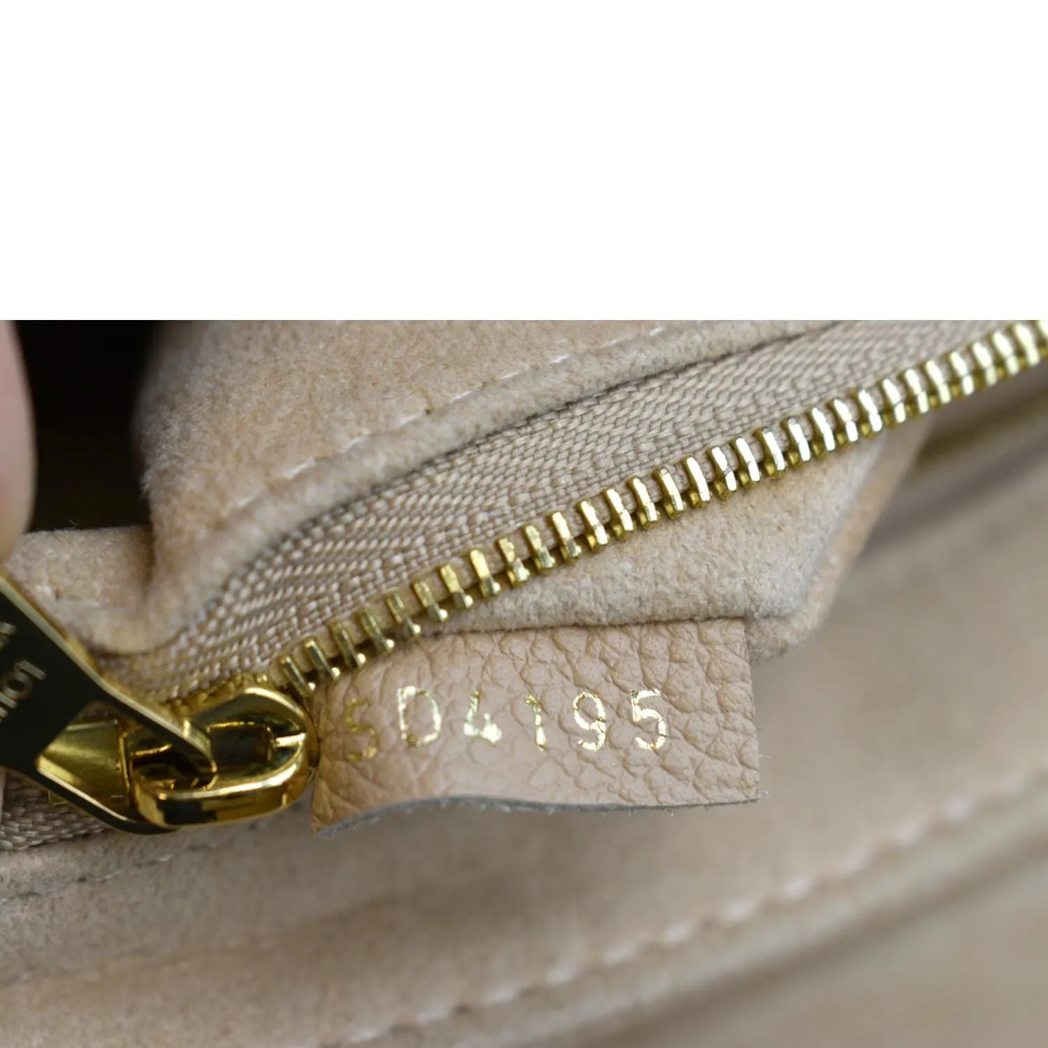 LOUIS VUITTON Saint Germain PM Monogram Leather Shoulder Bag Dune