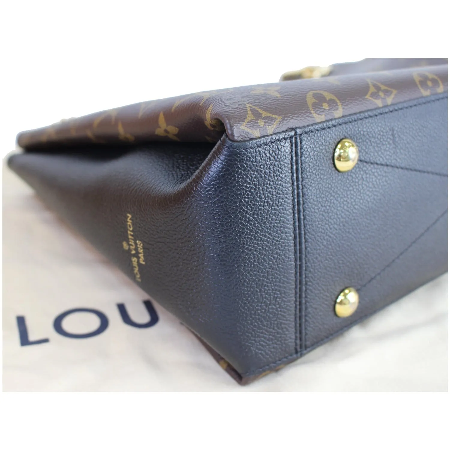 LOUIS VUITTON Surene MM Monogram Canvas Shoulder Bag Brown