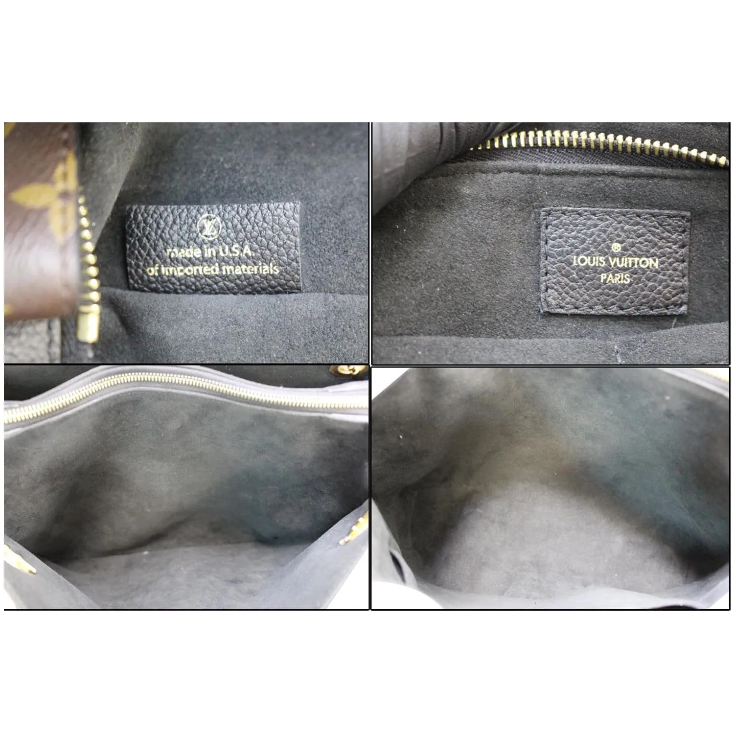 LOUIS VUITTON Surene MM Monogram Canvas Shoulder Bag Brown