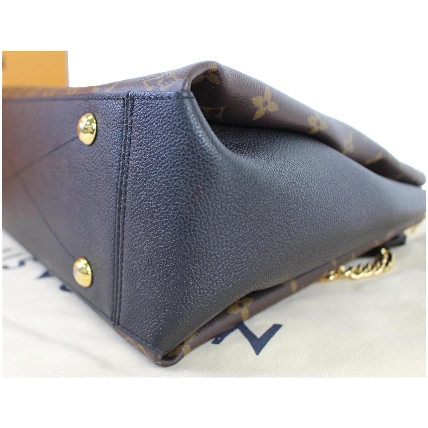 LOUIS VUITTON Surene MM Monogram Canvas Shoulder Bag Brown