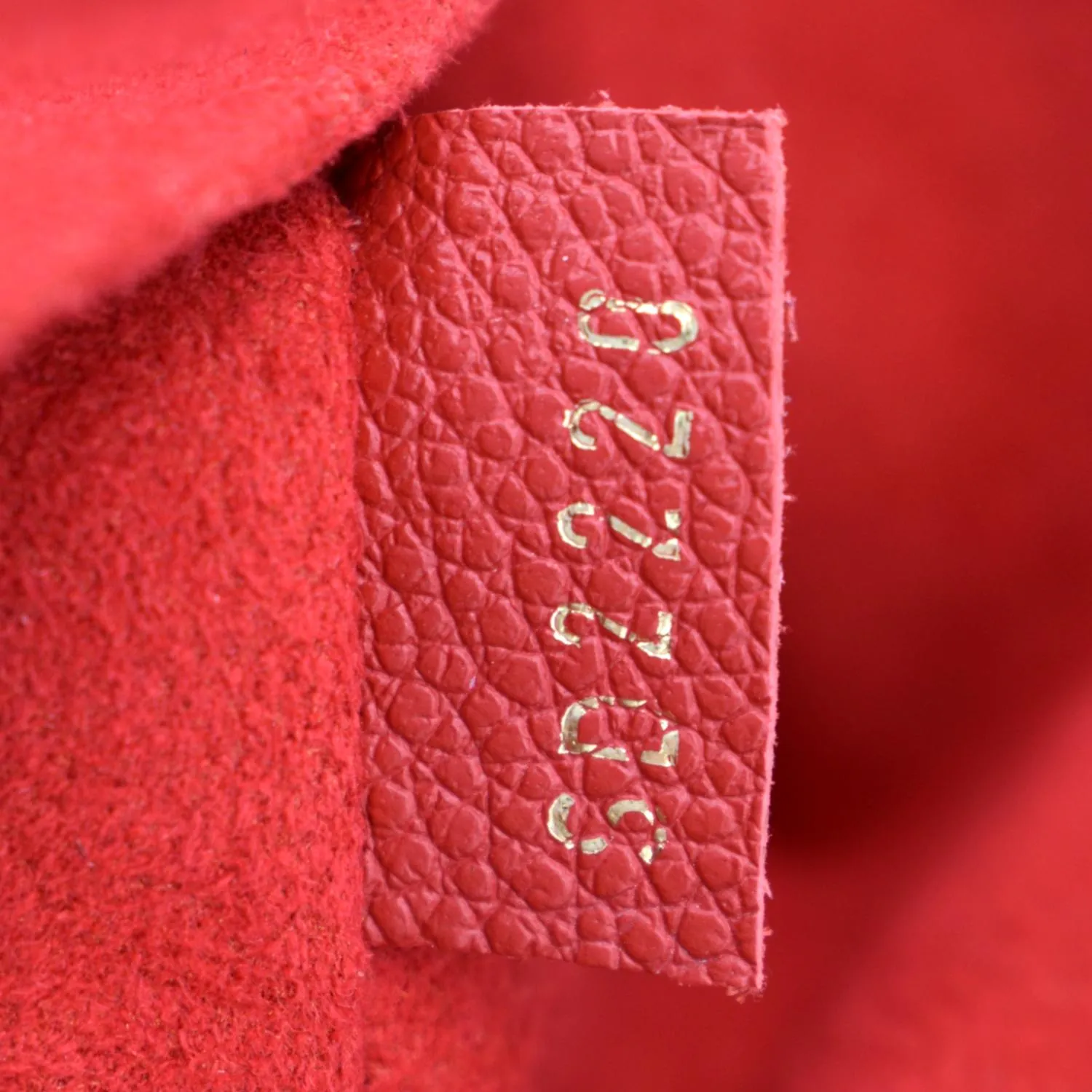 LOUIS VUITTON Surene MM Monogram Canvas Shoulder Bag Cerise