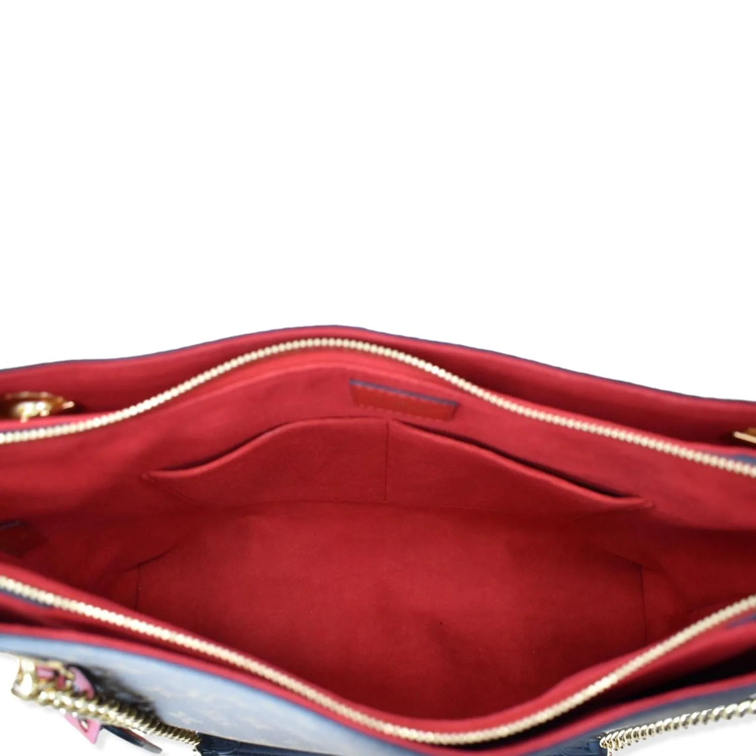 LOUIS VUITTON Surene MM Monogram Canvas Shoulder Bag Cerise