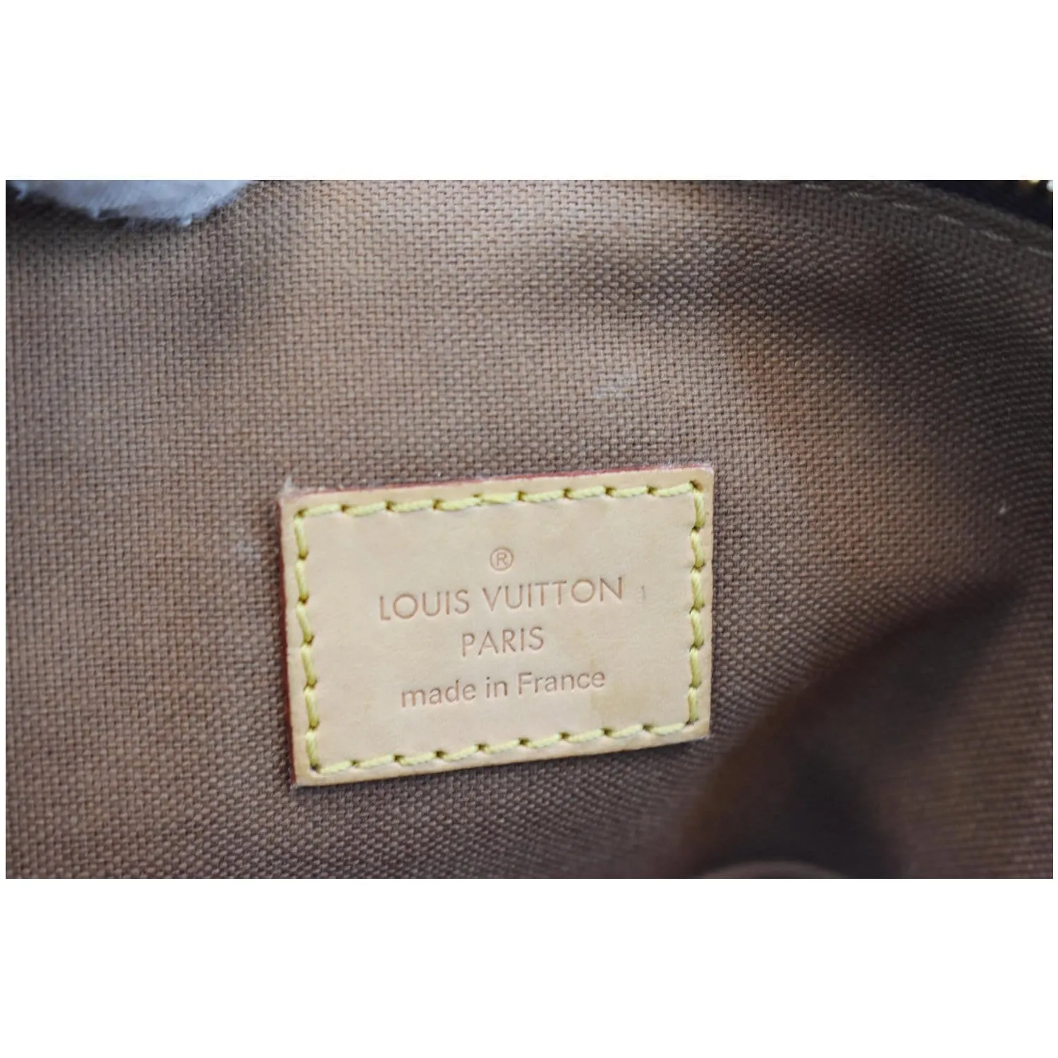 LOUIS VUITTON Tivoli GM Monogram Canvas Shoulder Bag Brown