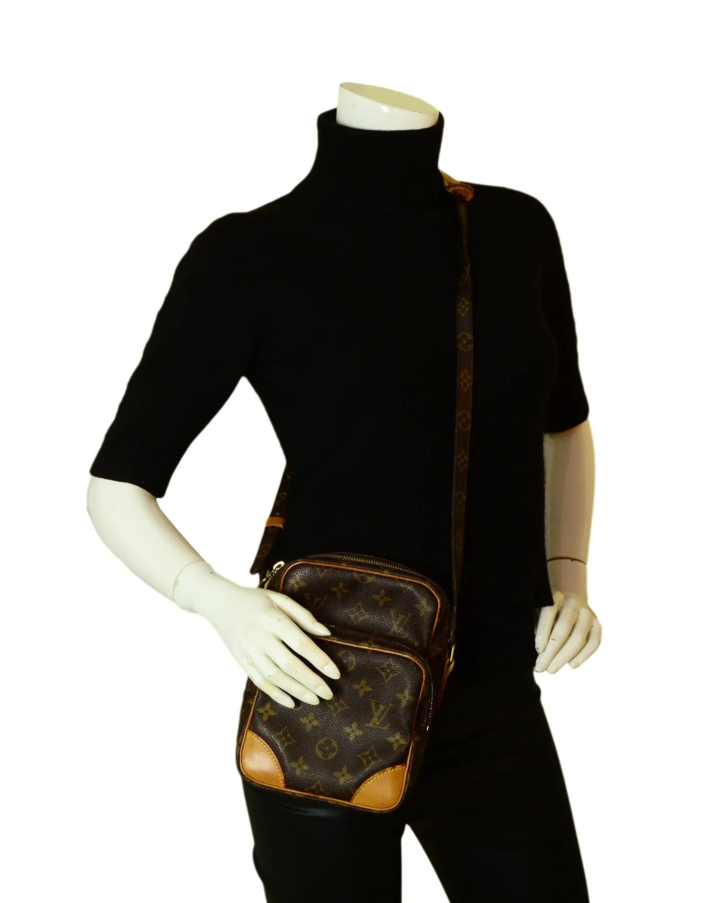 Louis Vuitton Vintage Amazone Camera Crossbody Bag