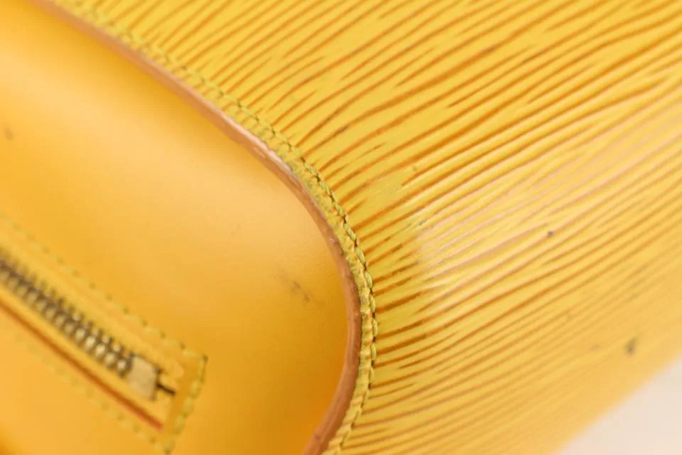 Louis Vuitton Yellow Epi Leather Mabillon Backpack 6lv1108