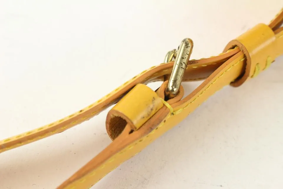 Louis Vuitton Yellow Epi Leather Mabillon Backpack 6lv1108