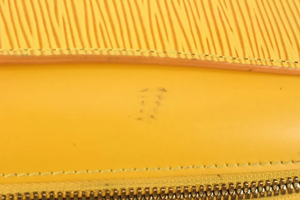 Louis Vuitton Yellow Epi Leather Mabillon Backpack 6lv1108