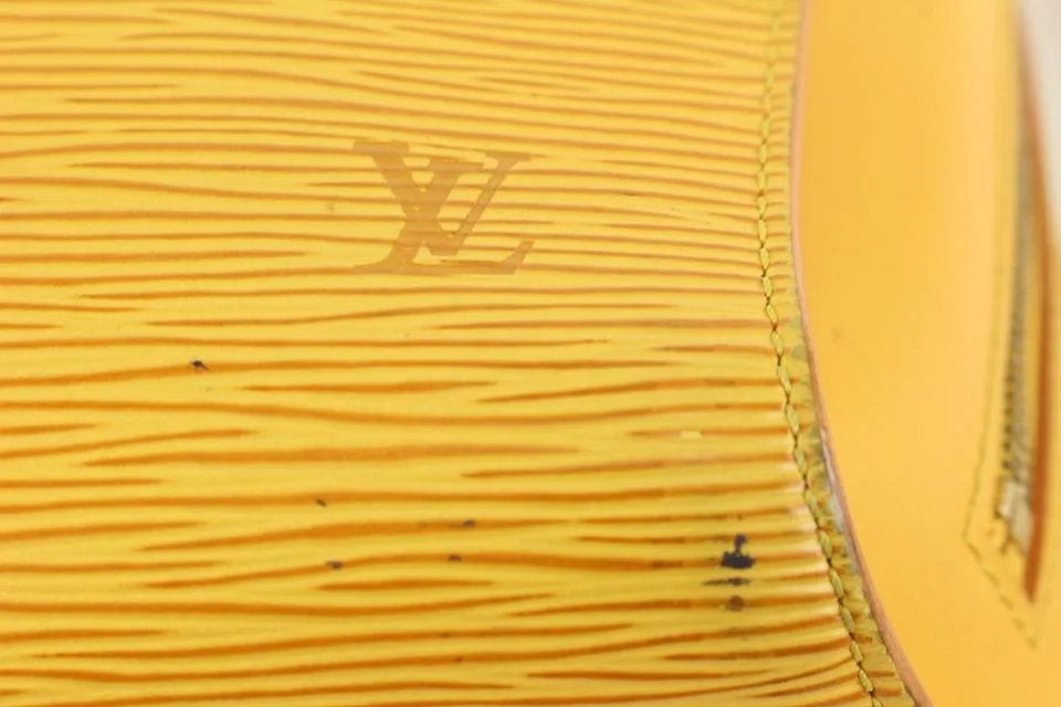 Louis Vuitton Yellow Epi Leather Mabillon Backpack 6lv1108