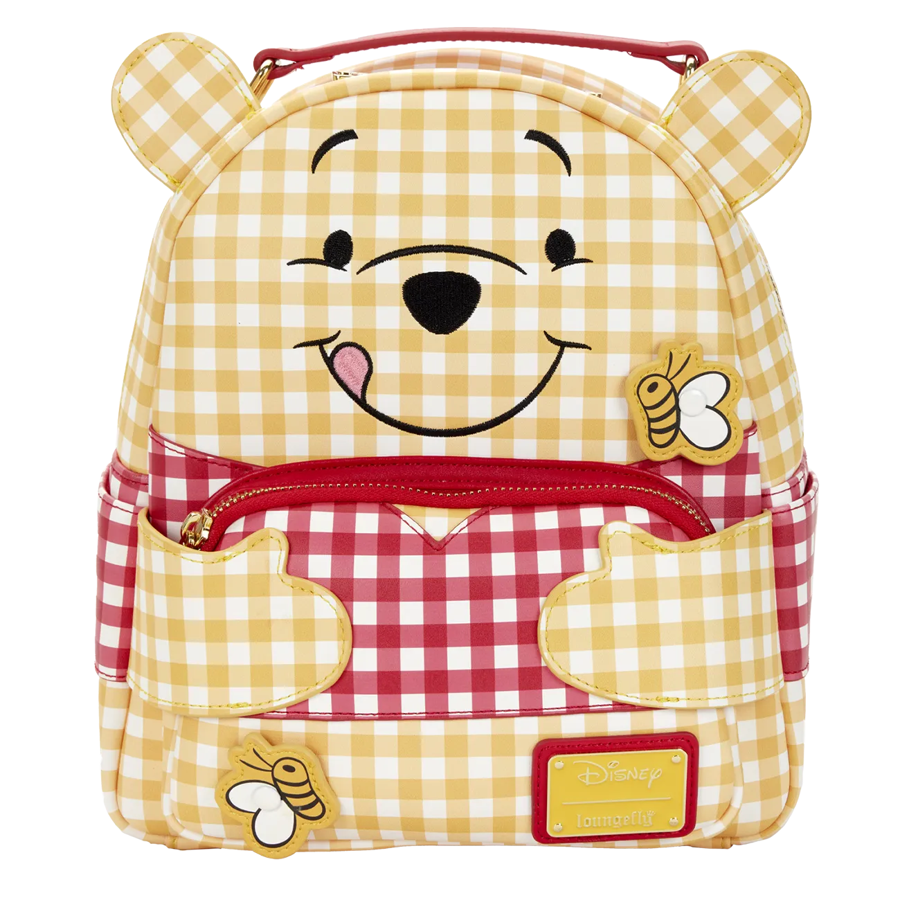 Loungefly Disney Winnie the Pooh Gingham Mini Backpack