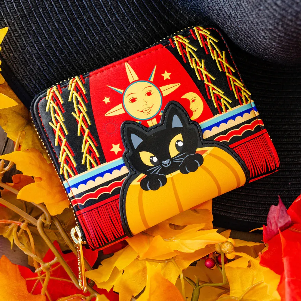 Loungefly Hocus Pocus Dani Binx Zip Around Wallet