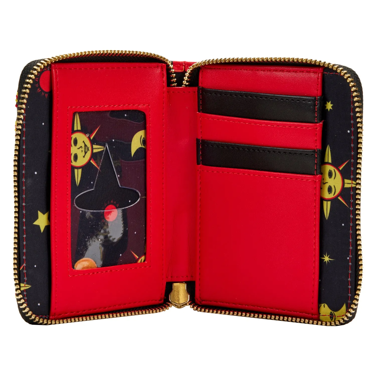 Loungefly Hocus Pocus Dani Binx Zip Around Wallet