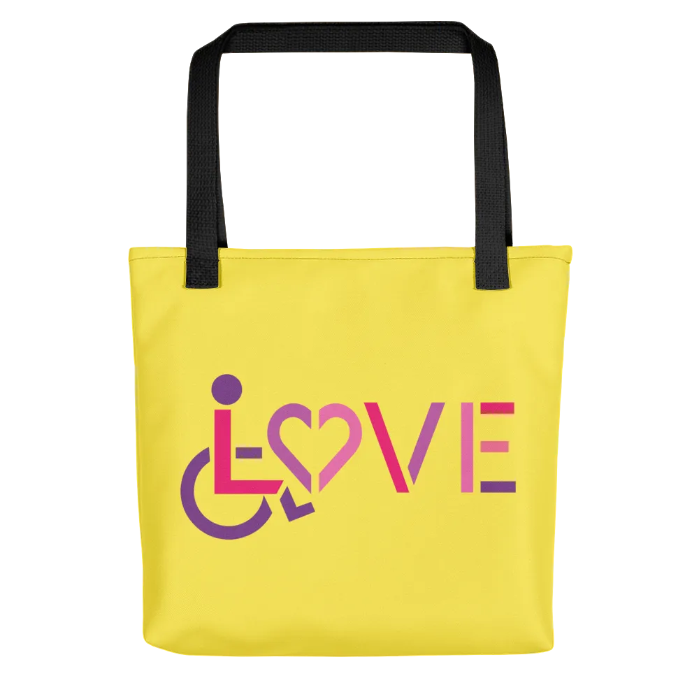LOVE (for the Special Needs Community) Tote Bag