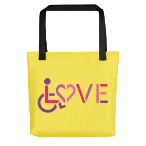 LOVE (for the Special Needs Community) Tote Bag