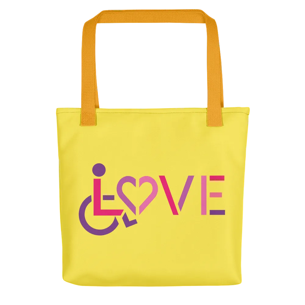 LOVE (for the Special Needs Community) Tote Bag