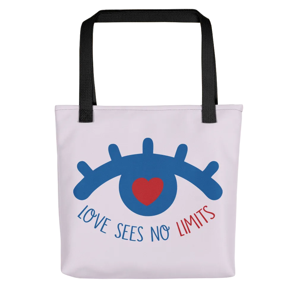 Love Sees No Limits (Tote Bag Design 1)