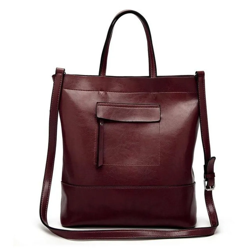 <bold>Bucket / Shoulder Bag <br>Vegan-Leather
