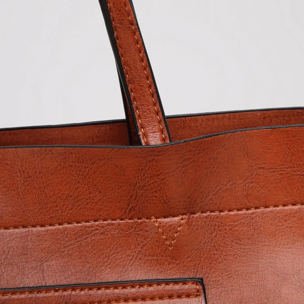 <bold>Bucket / Shoulder Bag <br>Vegan-Leather