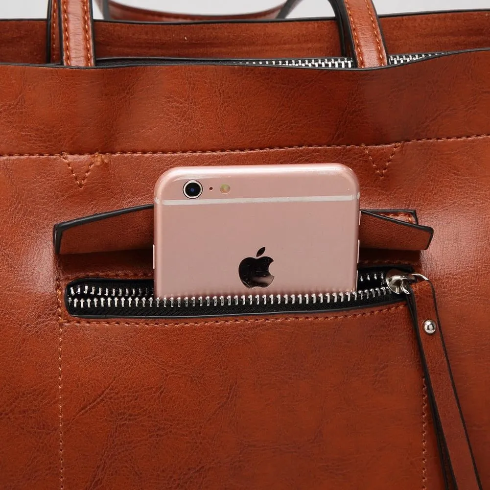 <bold>Bucket / Shoulder Bag <br>Vegan-Leather