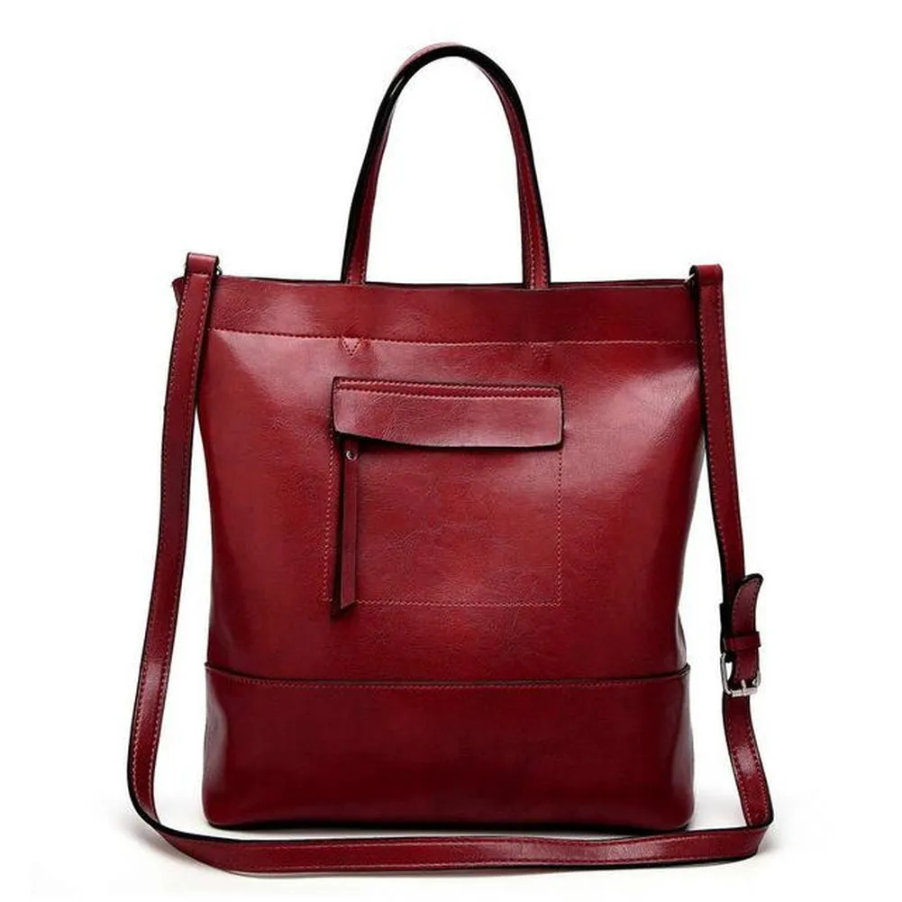 <bold>Bucket / Shoulder Bag <br>Vegan-Leather
