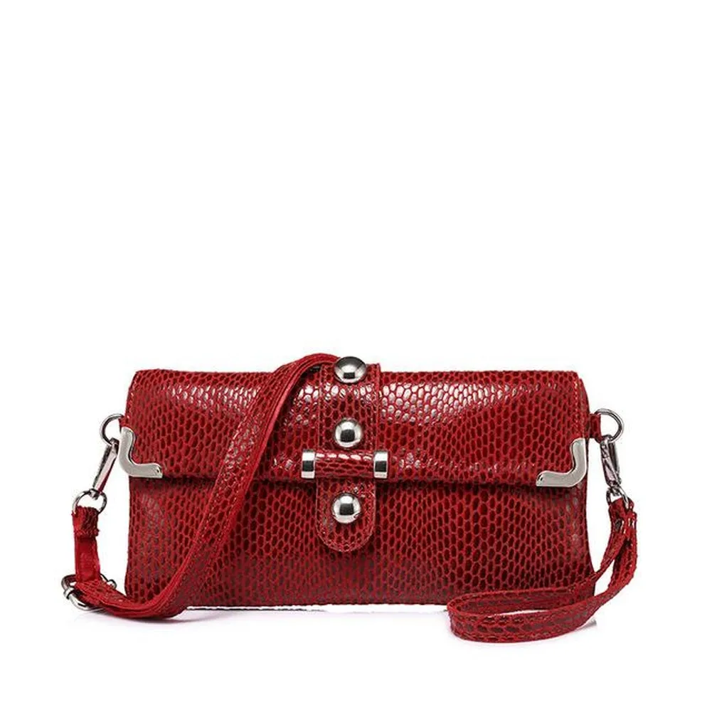 <bold>Clutch / Crossbody Bag <br>Genuine-Leather