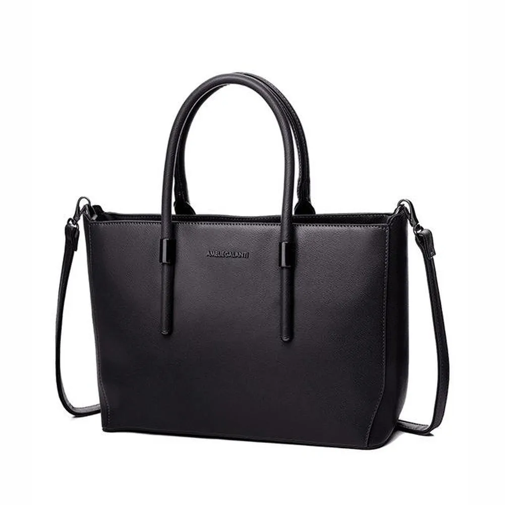 <bold>Tote / Crossbody Bag <br>Vegan-Leather