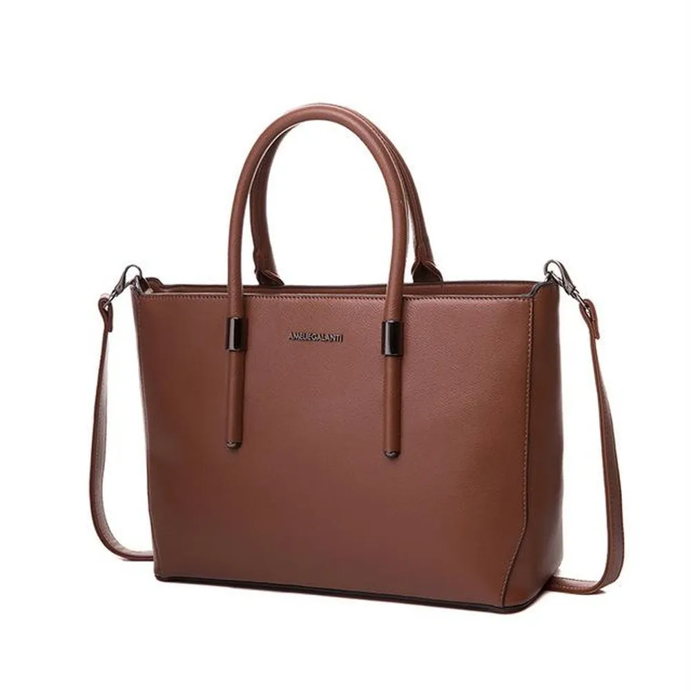 <bold>Tote / Crossbody Bag <br>Vegan-Leather