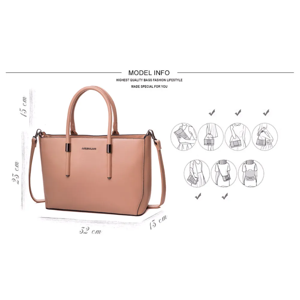 <bold>Tote / Crossbody Bag <br>Vegan-Leather