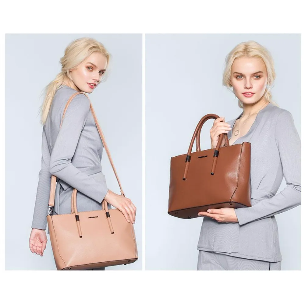 <bold>Tote / Crossbody Bag <br>Vegan-Leather