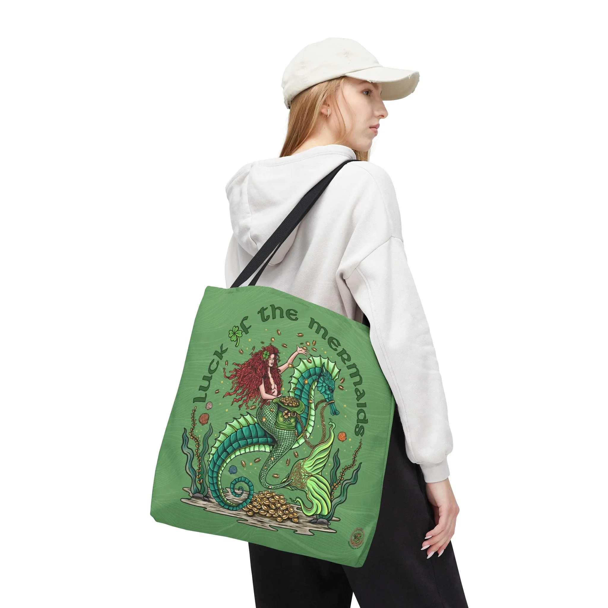 Luck Of The Mermaids Tote Bag