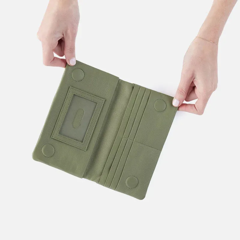 Lumen Continental Wallet-Watercress