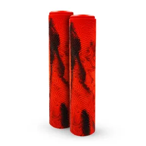 MADD 180MM SCOOTER GRIP RED BLACK