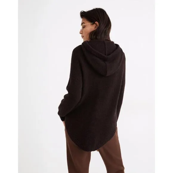 Madewell Wilmington Hoodie Sweater in Heather Parchment Size XS