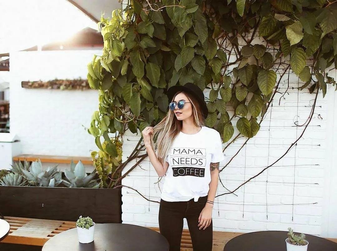 Mama Needs Coffee - Off the Shoulder