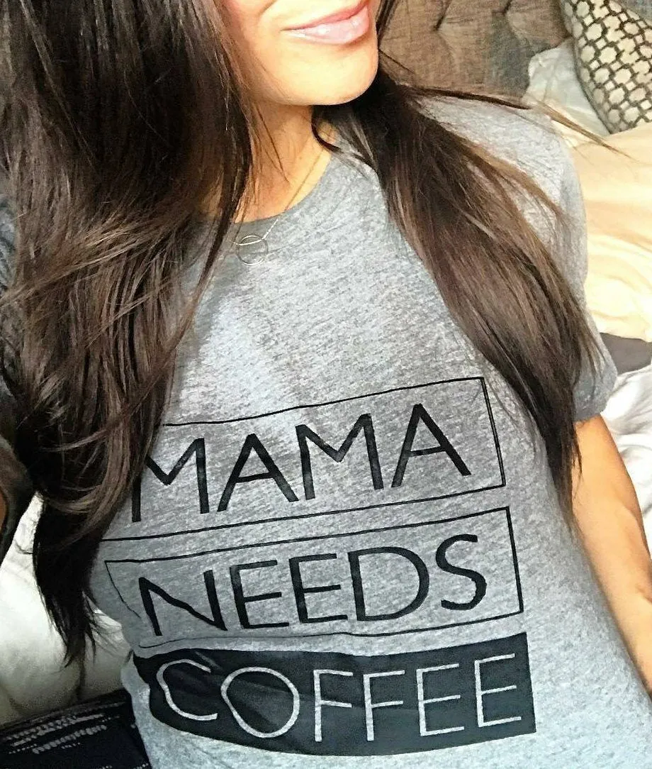Mama Needs Coffee - Off the Shoulder