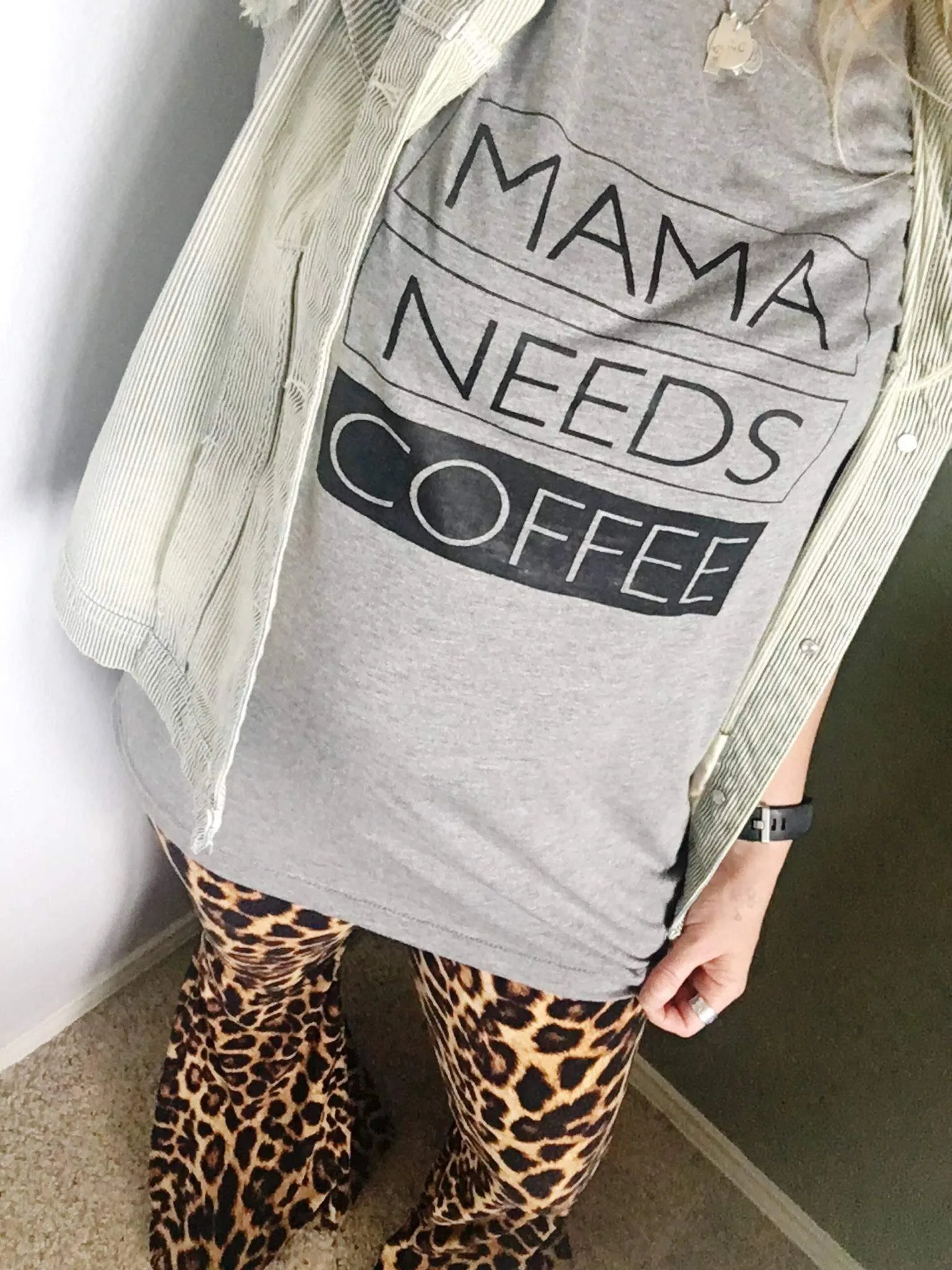 Mama Needs Coffee - Off the Shoulder