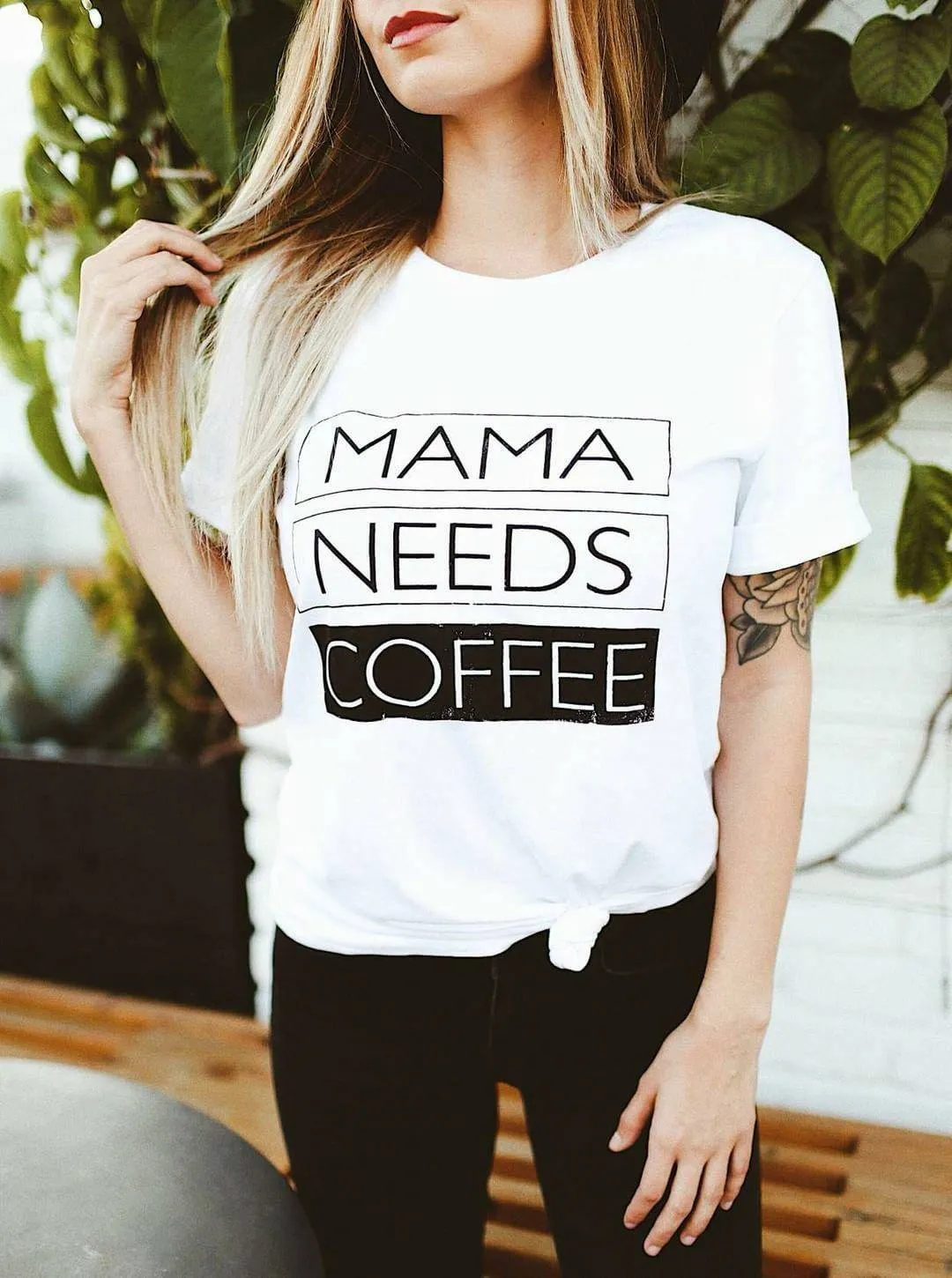 Mama Needs Coffee - Off the Shoulder