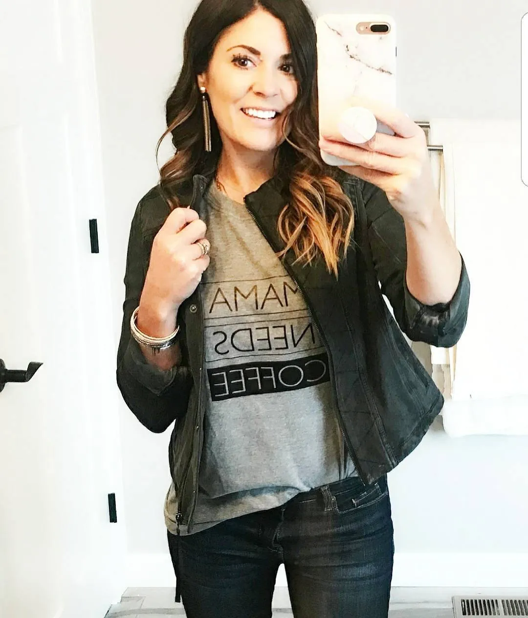 Mama Needs Coffee - Off the Shoulder