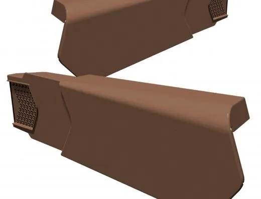 Manthorpe SmartVerge PVCu Dry Verge Right Hand GDV-RH