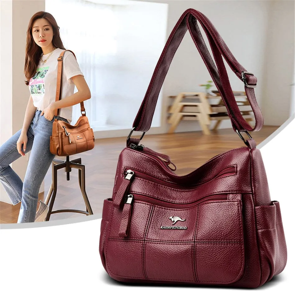 Margarete | Stylish Leather Shoulder Bag