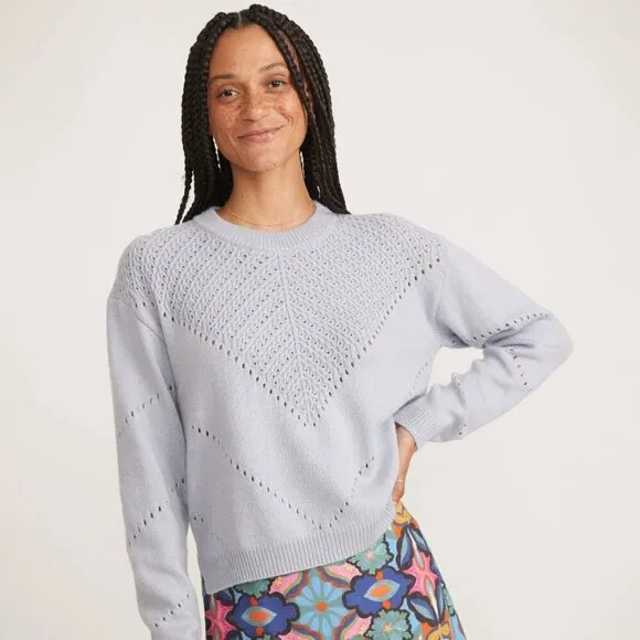 Marine Layer Olivia Crewneck Sweater - sz XS