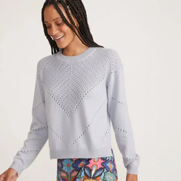 Marine Layer Olivia Crewneck Sweater - sz XS