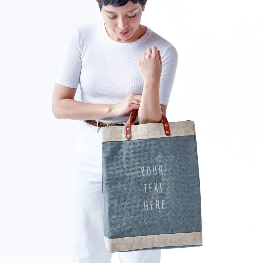 Market Bag in Cool Gray (003CL)